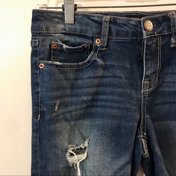 AEROPOSTALE Distressed Skinny Jeggings - Picture 2 of 5